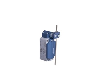 L52 Metal Body 3 mm Metal Rod Lever Snap Action 1NO+1NC Limit Switch